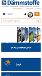 Mobile Screenshot of 1a-daemmstoffe.de